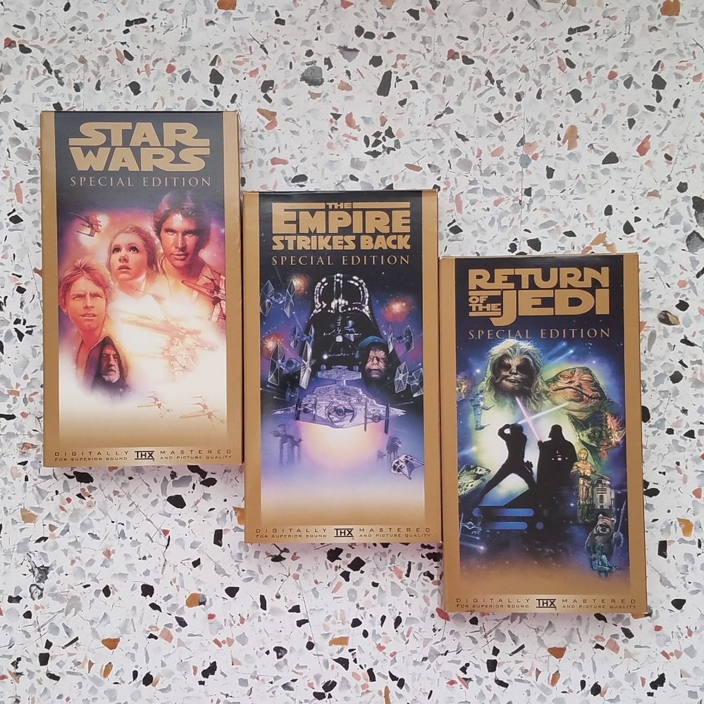 STAR WARS VHS Trilogy!